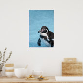 Magelhaense Pinguïn Poster (Keuken)