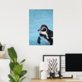 Magelhaense Pinguïn Poster (Thuiskantoor)