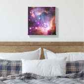 Magellaanse wolk canvas afdruk (Insitu (Slaapkamer))