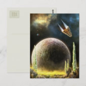 Magellan Explorer - Universe Surface | SF Art. Briefkaart (Voorkant / Achterkant)