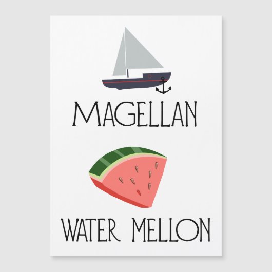 Magellan Watermeloen (Voorkant)