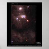 Magellanic Cloud DEM L 106 Hubble Telescope Poster (Voorkant)