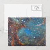 Magellanic Cloud Nebula Space Art Paintin Briefkaart (Voorkant / Achterkant)