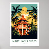 Magellan's Cross Cebu Reisprint Poster (Voorkant)