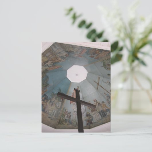 Magellans Kruis Briefkaart (Staand voorkant)