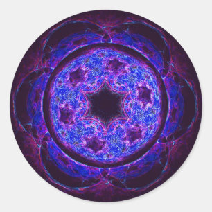 Magen Alef Ronde Sticker