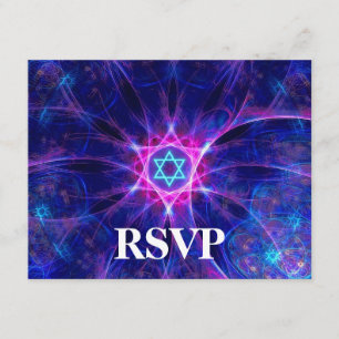 Magen Bet Bar/Bat Mitzvah RSVP Kaartje