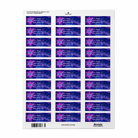 Magen Bet Etiket (Full Sheet)