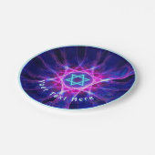 Magen Bet Fractal Papieren Bordje (Gekanteld)