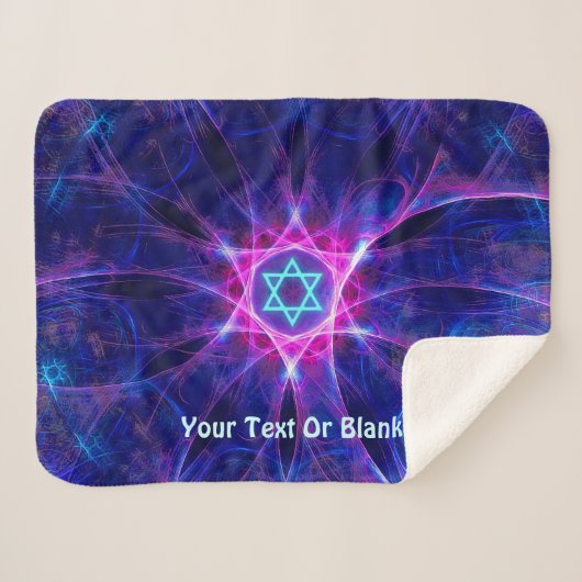 Magen Bet Sherpa Deken (Voorkant (horizontaal))