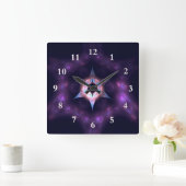 Magen Dalet Vierkante Klok (Huis)