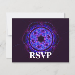 Magen David Alef Bar/Bat Mitzvah RSVP Kaartje