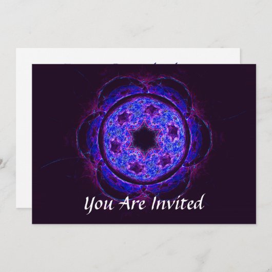 Magen David Alef Kaart (Voorkant / Achterkant)