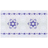 Magen David ~ Bell en Granaatappel Tafelkleed (Voorkant (Horizontaal))