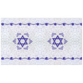 Magen David ~ Bell en Granaatappel Tafelkleed (Voorkant (Horizontaal))