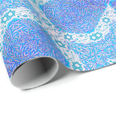 Magen David en Willow Leaf Cadeaupapier (Rol Hoek)