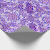 Magen David en Willow Leaf Cadeaupapier (Hoek)