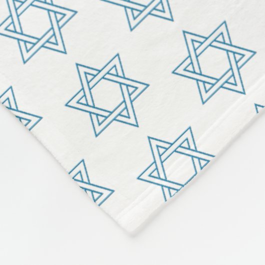 Magen David Fleece Deken (Hoek)