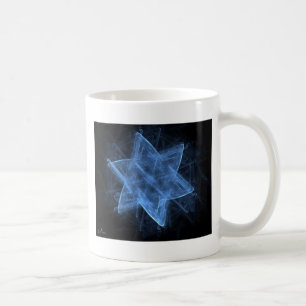 Magen David Fractal Koffiemok