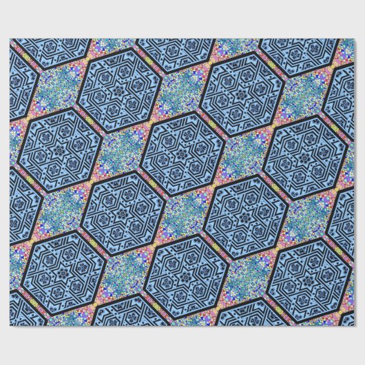 Magen David Geometric Cadeaupapier (Vlak)