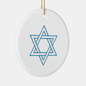 Magen David Keramisch Ornament (Rechts)