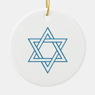 Magen David Keramisch Ornament