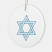 Magen David Keramisch Ornament (Links)
