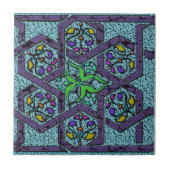 Magen David Knotwork Tile Tegeltje (Voorkant)