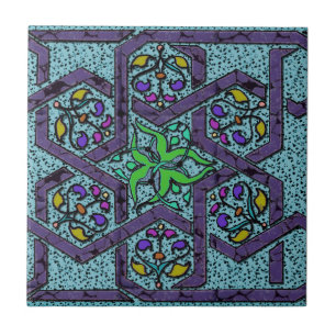 Magen David Knotwork Tile Tegeltje