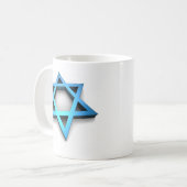 Magen David Koffiemok (Voorkant links)
