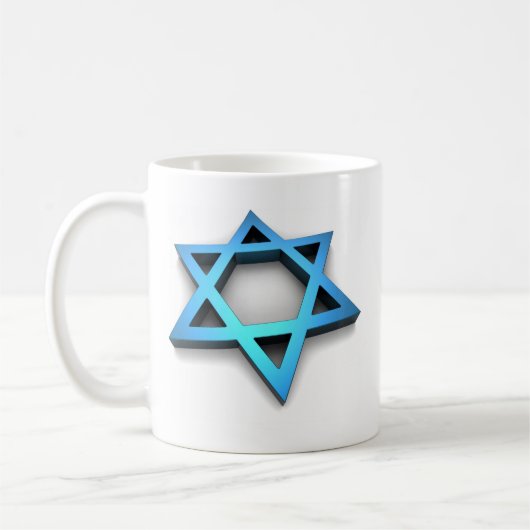 Magen David Koffiemok (Links)