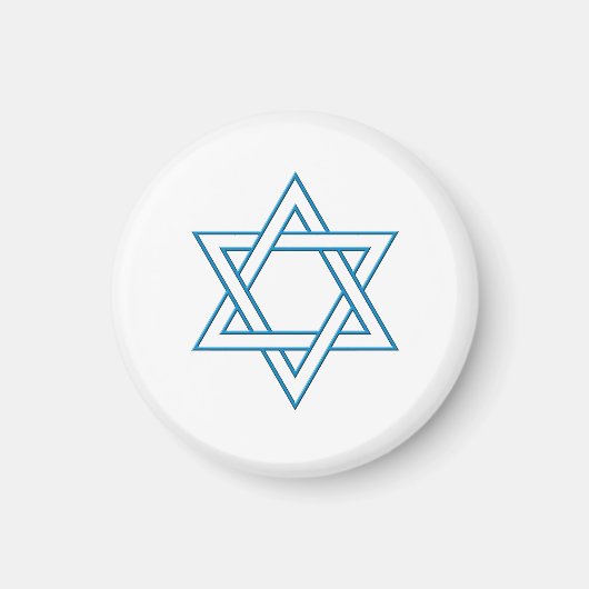Magen David Magneet (Voorkant)