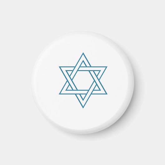 Magen David Magneet (Voorkant)