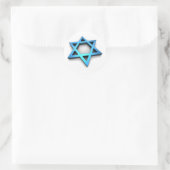 Magen David Ronde Sticker (Tas)