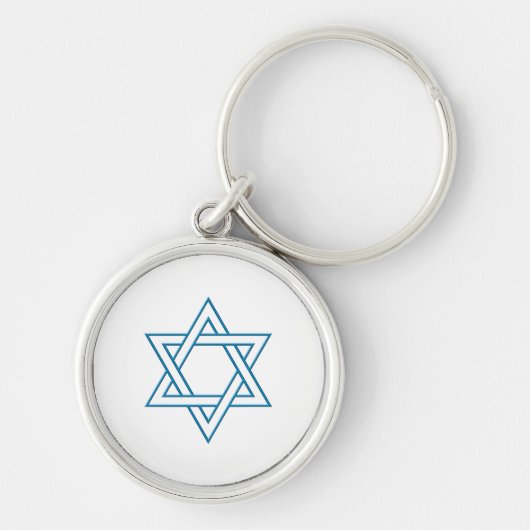 Magen David Sleutelhanger (Voorkant)