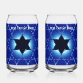 Magen Gimel Blikvorm Glas (Voorkant)