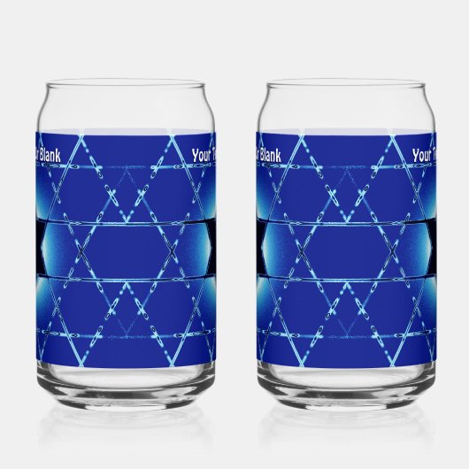 Magen Gimel Blikvorm Glas (Rechts)
