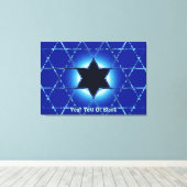 Magen Gimel Canvas Afdruk (Insitu (Houten vloer))