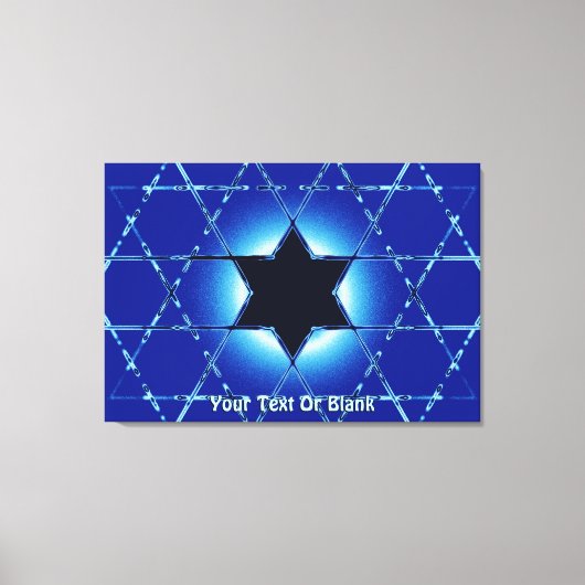 Magen Gimel Canvas Afdruk (Voorkant)