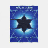 Magen Gimel Fleece Deken (Voorkant)