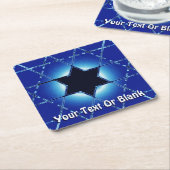 Magen Gimel Kartonnen Onderzetters (Schuin)