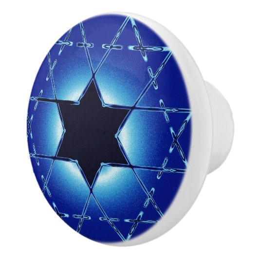 Magen Gimel Keramische Knop (Rechts)