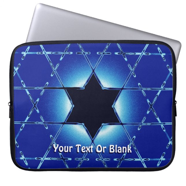 Magen Gimel Laptop Sleeve (Voorkant)