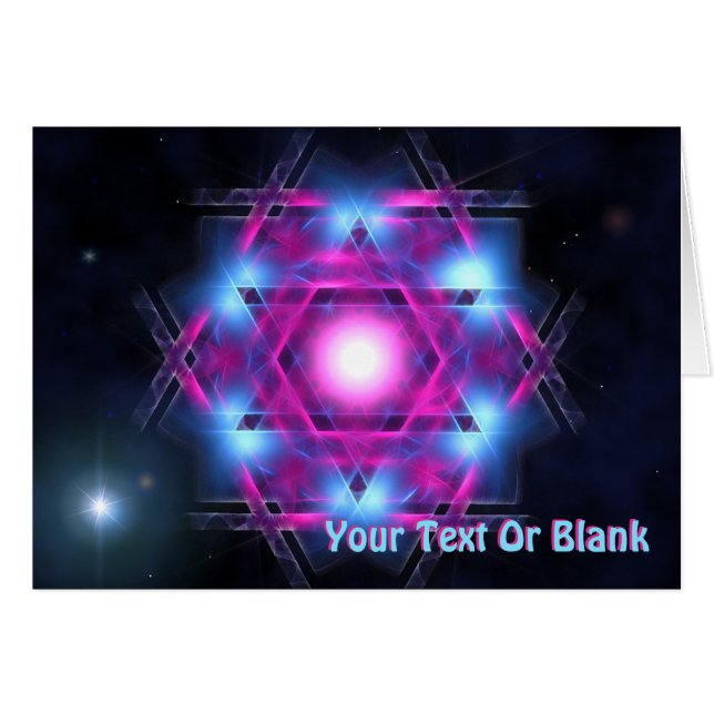 Magen Heh Fractal (Voorkant Horizontaal)