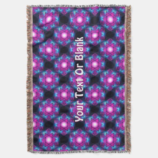 Magen Heh Fractal Deken (Voorkant Verticaal)