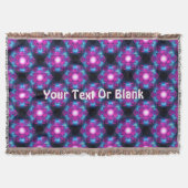 Magen Heh Fractal Deken (Voorkant)