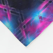 Magen Heh Fractal Fleece Deken (Hoek)