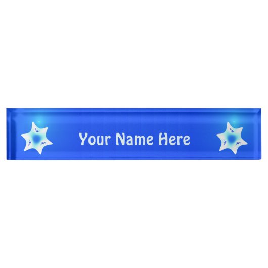 Magen Lavan Naambordje (Voorkant)