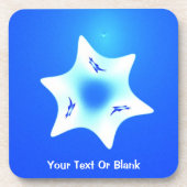 Magen Lavan (White Star) Bier Onderzetter (Voorkant)