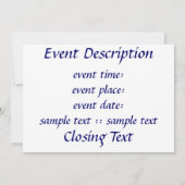 Magen Lavan (White Star) Kaart (Achterkant)